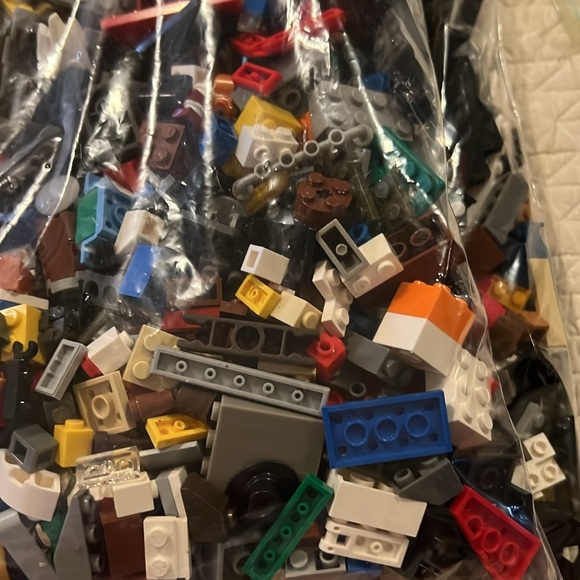 3 large bags vintage & newer Lego pieces space pirates - Picture 5 of 15